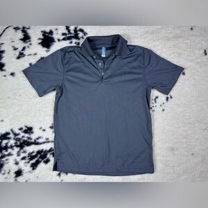 PGA Tour Men’s Charcoal Gray Short Sleeve Golf Polo Size Medium